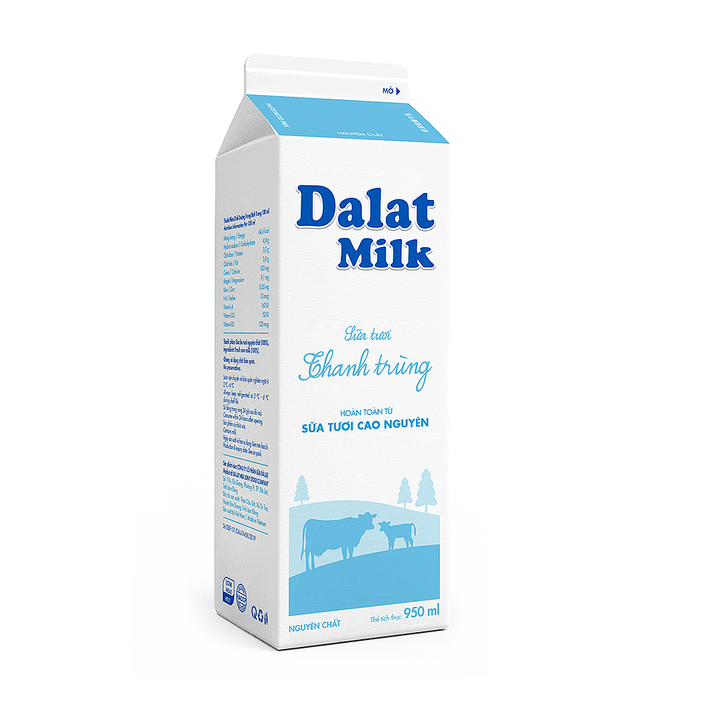 Sữa Tươi Thanh Trùng Nguyên Chất
